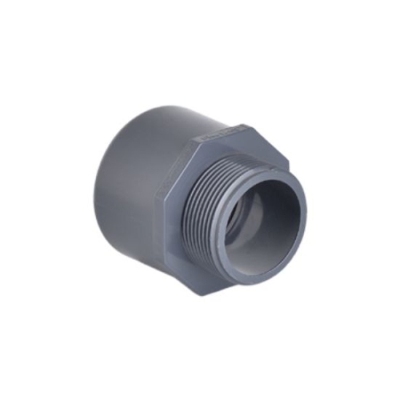 U-PVC Tək Tərəfi Çöl Yivli Keçid Adaptor